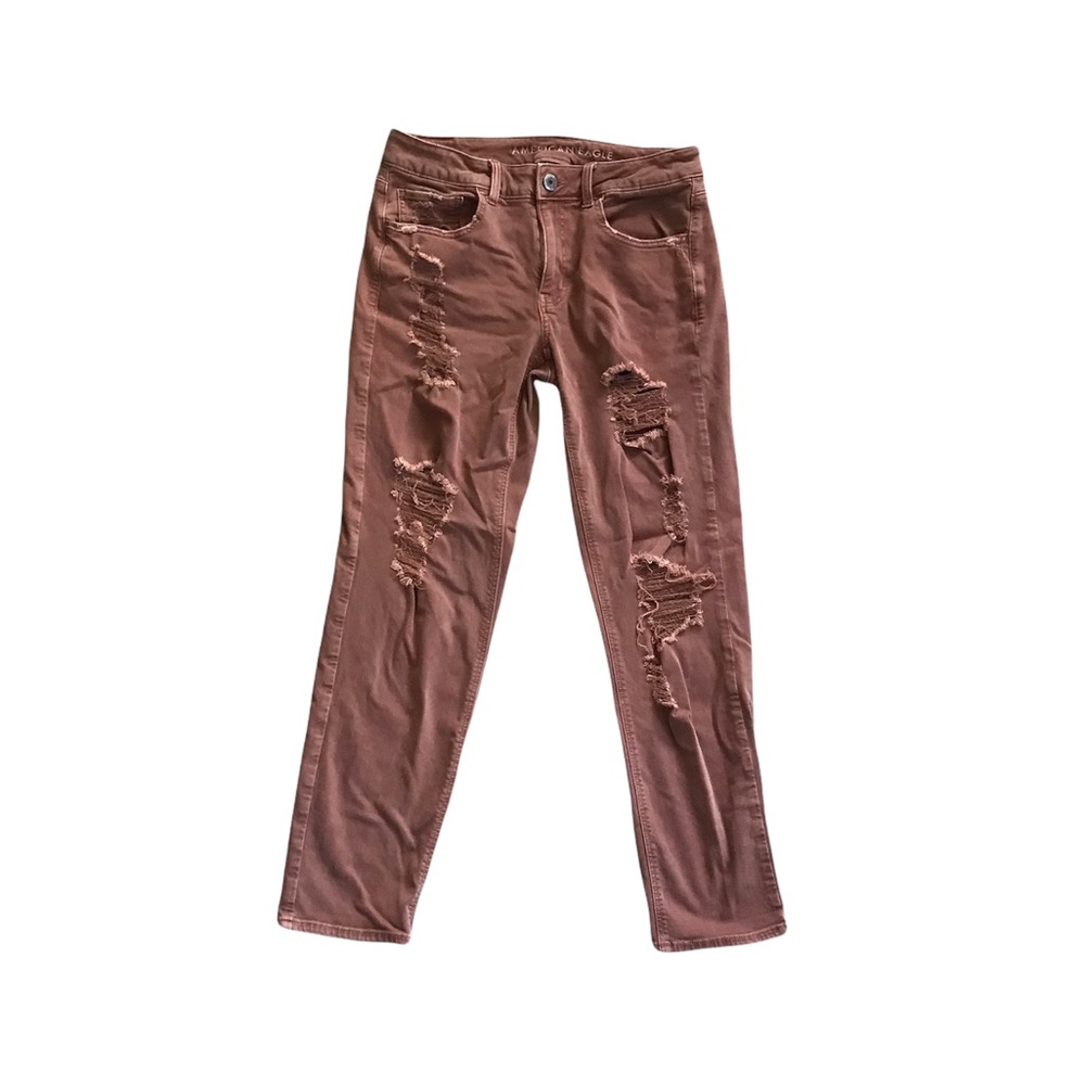 American Eagle Distressed Super Stretch Sz 6 regular pants